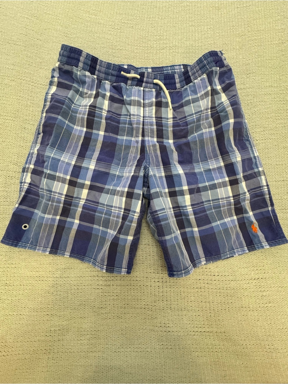 Polo by Ralph Lauren Blue Plaid Men's Shorts
